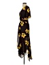 A.L.C. Floral Black Brown Cocktail Dress Size 4 - photo 5