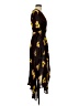 A.L.C. Floral Black Brown Cocktail Dress Size 4 - photo 4
