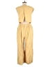Free People Solid Yellow Jumpsuit Size M - photo 2