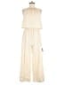 Lulus Solid Ivory Jumpsuit Size 8 - photo 1