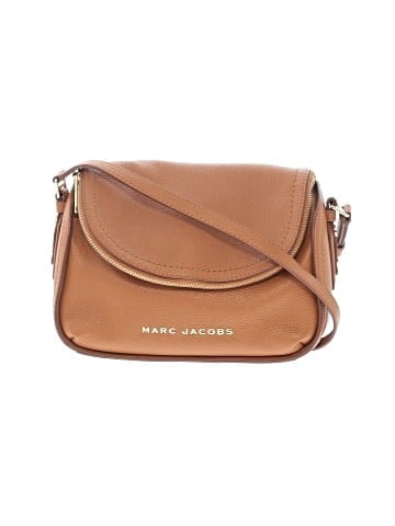 Marc Jacobs Leather Crossbody Bag - front