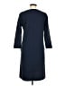 J. McLaughlin Chevron-herringbone Blue Casual Dress Size M - photo 2