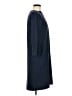 J. McLaughlin Chevron-herringbone Blue Casual Dress Size M - photo 4