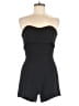 Alexis Solid Black Romper Size M - photo 1