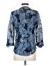 Westport Paisley Blue 3/4 Sleeve Blouse Size S - photo 2