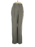 Anne Klein II Chevron-herringbone Gray Wool Pants Size 6 - photo 1