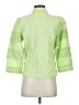 Chico's 100% Linen Green Blazer Size Sm (0) - photo 2