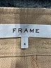 FRAME Solid Tan Khaki Shorts Size 4 - photo 3