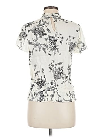 Rose + Olive Short Sleeve Blouse (view 2)