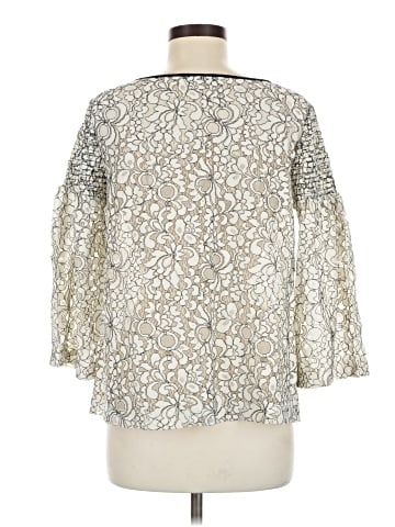 Ann Taylor LOFT 3/4 Sleeve Blouse (view 2)
