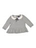 Baby Gap 100% Cotton Gray Pullover Sweater Size 3-6 mo - photo 1