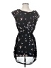 Depri 100% Polyester Print Black Cocktail Dress Size S - photo 1