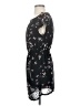 Depri 100% Polyester Print Black Cocktail Dress Size S - photo 5