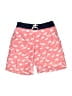 Janie and Jack 100% Polyester Tropical Pink Board Shorts Size 6 - photo 1