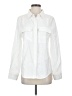 Lulus Ivory Long Sleeve Button-Down Shirt Size S - photo 1