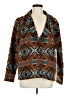 Cotton & Rye Print Brown Blazer Size M - photo 1