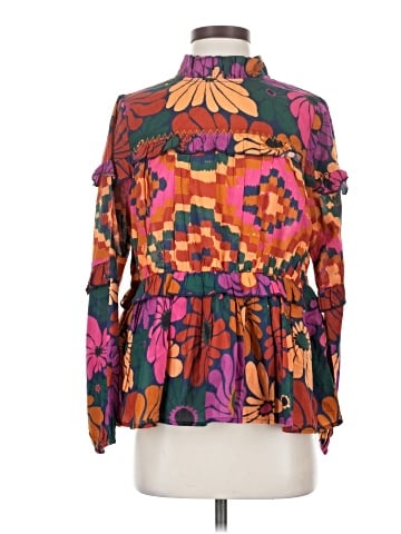 FARM Rio for Anthropologie Long Sleeve Turtleneck (view 1)