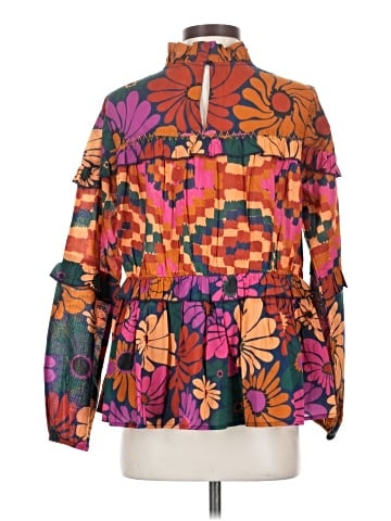 FARM Rio for Anthropologie Long Sleeve Turtleneck (view 2)