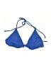 Op Solid Blue Swimsuit Top Size L - photo 1
