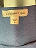 Coldwater Creek 100% Rayon Blue Sleeveless Blouse Size M - photo 7