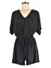 Azalea Solid Black Romper Size M - photo 1