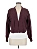 Flat White Burgundy Cardigan One size - photo 1