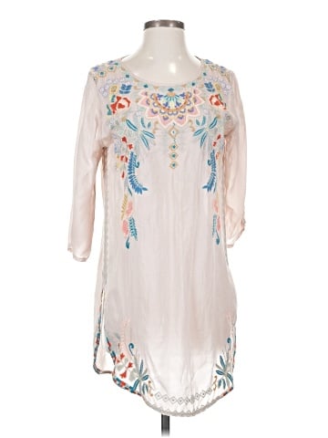 Johnny Was 3/4 Sleeve Blouse (view 1)