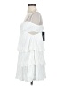 Lulus 100% Polyester White Cocktail Dress Size S - photo 5