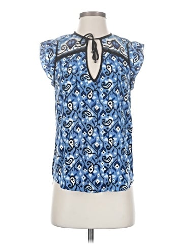 Veronica Beard Sleeveless Silk Top (view 1)