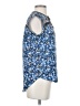 Veronica Beard 100% Silk Blue Sleeveless Silk Top Size 2 - photo 4