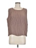 J by Joie 100% Polyester Brown Sleeveless Blouse Size M - photo 1