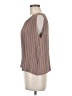 J by Joie 100% Polyester Brown Sleeveless Blouse Size M - photo 5