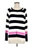 Zara Stripes White Pullover Sweater Size M - photo 1