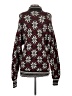 J.Crew Floral Burgundy Pullover Sweater Size S - photo 2