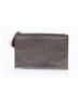 J.Crew Burgundy Tan Makeup Bag One size - photo 2