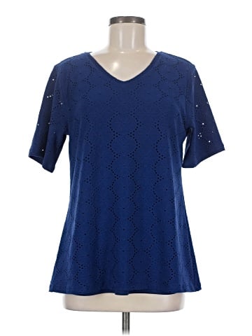 Isaac Mizrahi LIVE! Short Sleeve Top (view 1)