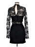 Lulus Black Cocktail Dress Size M - photo 2