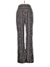 Unbranded Print Black Casual Pants Size S (estimated) - photo 1