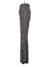 Unbranded Print Black Casual Pants Size S (estimated) - photo 5