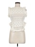 Zara Ivory Sleeveless Blouse Size M - photo 1