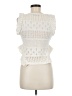 Zara Ivory Sleeveless Blouse Size M - photo 2