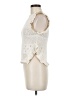 Zara Ivory Sleeveless Blouse Size M - photo 5