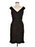 Tadashi Black Cocktail Dress Size 8 - photo 1
