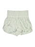 FP Movement Metallic Green Shorts Size M - photo 1