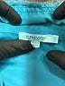Chico's 100% Lyocell Teal 3/4 Sleeve Button-Down Shirt One size - photo 7