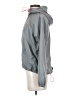 Hollister 100% Polyester Solid Gray Windbreaker Size XS - photo 5