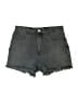 Hollister Gray Denim Shorts Size 5 - photo 1