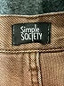 Simple Society Brown Jeans Size 11 - photo 7