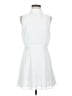 Lulus 100% Polyester Solid White Casual Dress Size S - photo 1