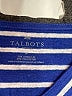 Talbots Stripes Blue Short Sleeve T-Shirt Size P (petite) - photo 7